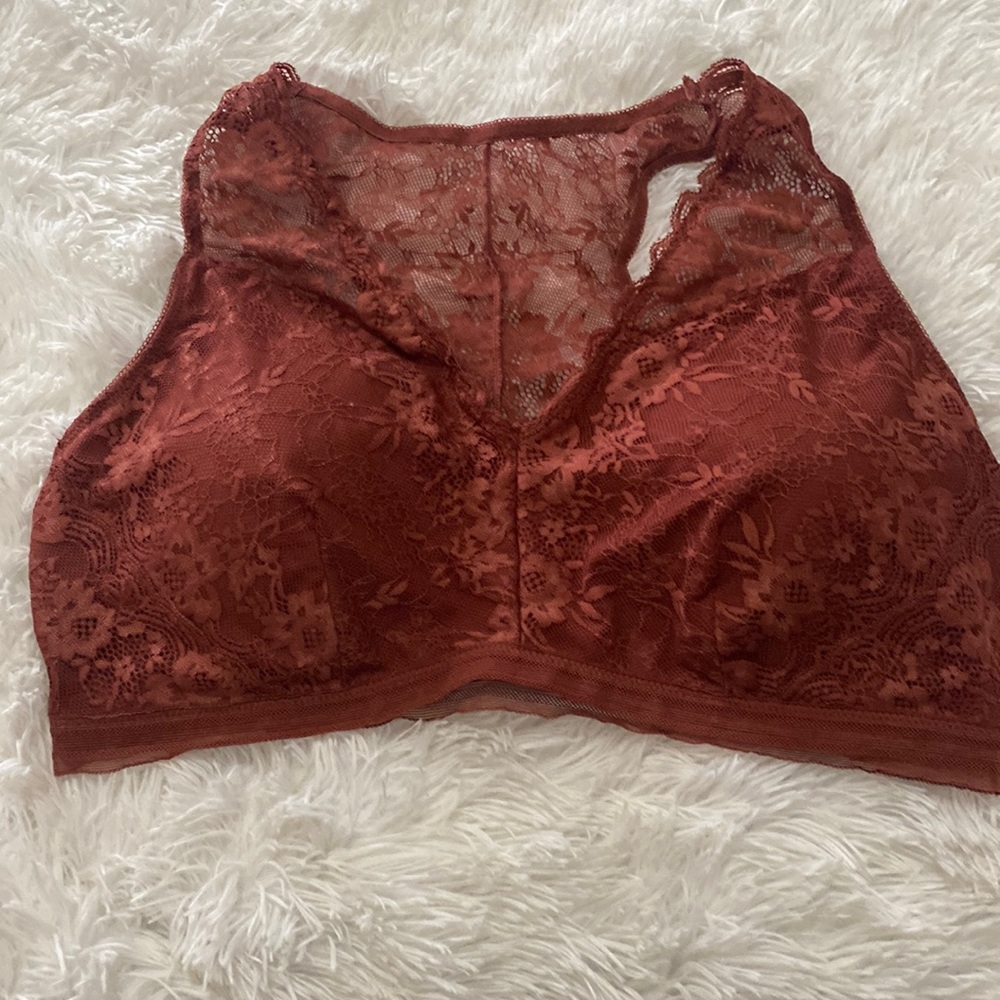 Lace racerback brallete